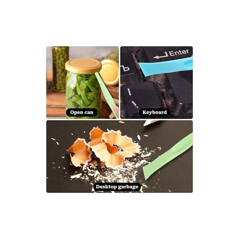 2 in 1 Plastic Scraper Tool,Multi-purpose No-Scratch Scraping Tools Small