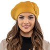 Vivisence Winter Women's Elegant Beret with Classic Design for Ladies