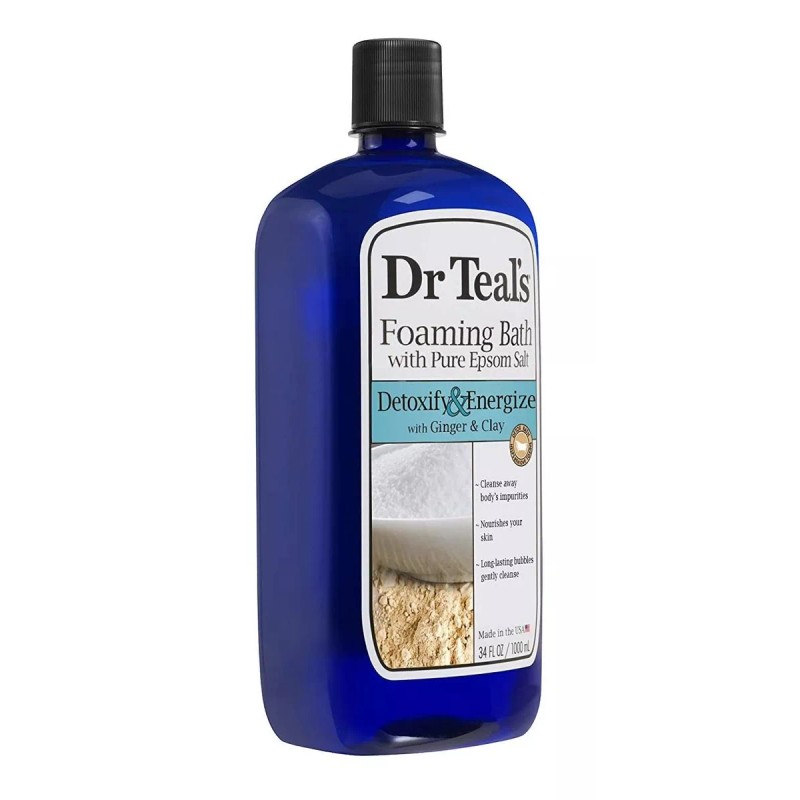 Dr Teals Baño De Espuma Con Sal De Epsom Pura,