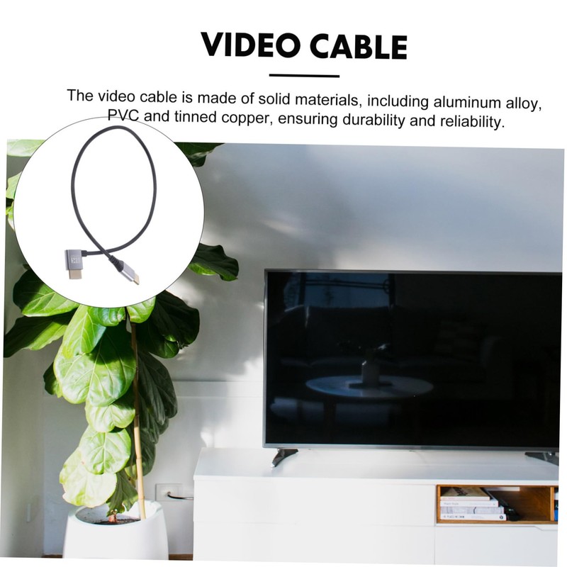 VICASKY Male to Male Video Cable Connector for Monitors and