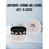 Case for SHOKZ OpenDots ONE Earbuds, Soft Silicone Shockproof Protective