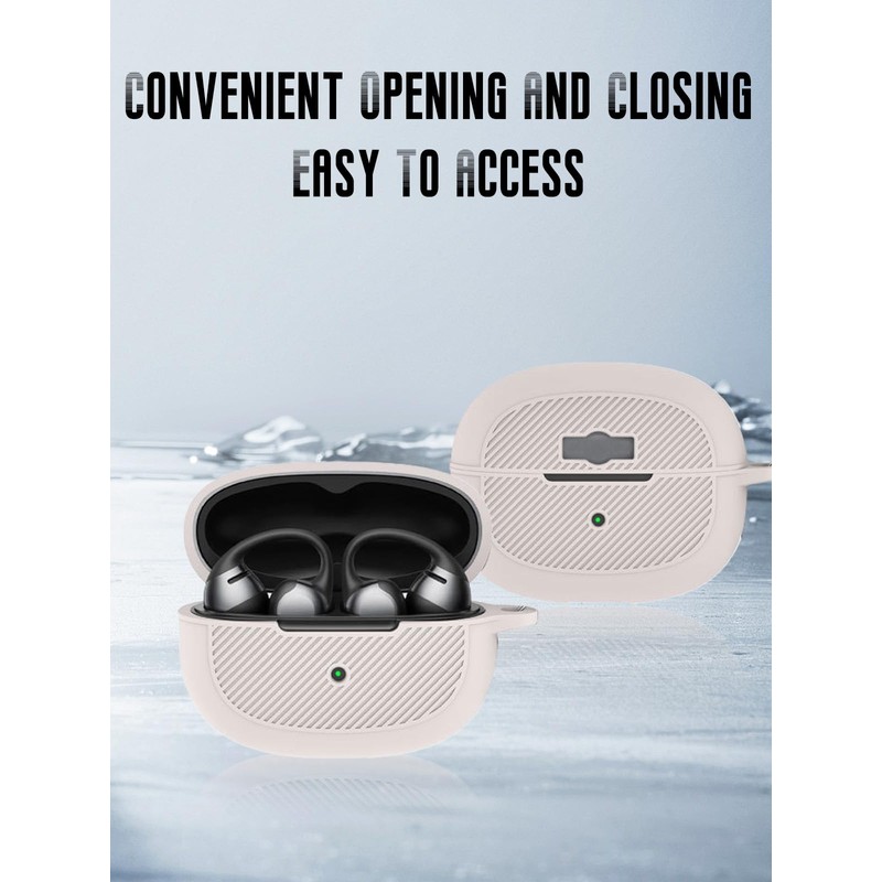 Case for SHOKZ OpenDots ONE Earbuds, Soft Silicone Shockproof Protective