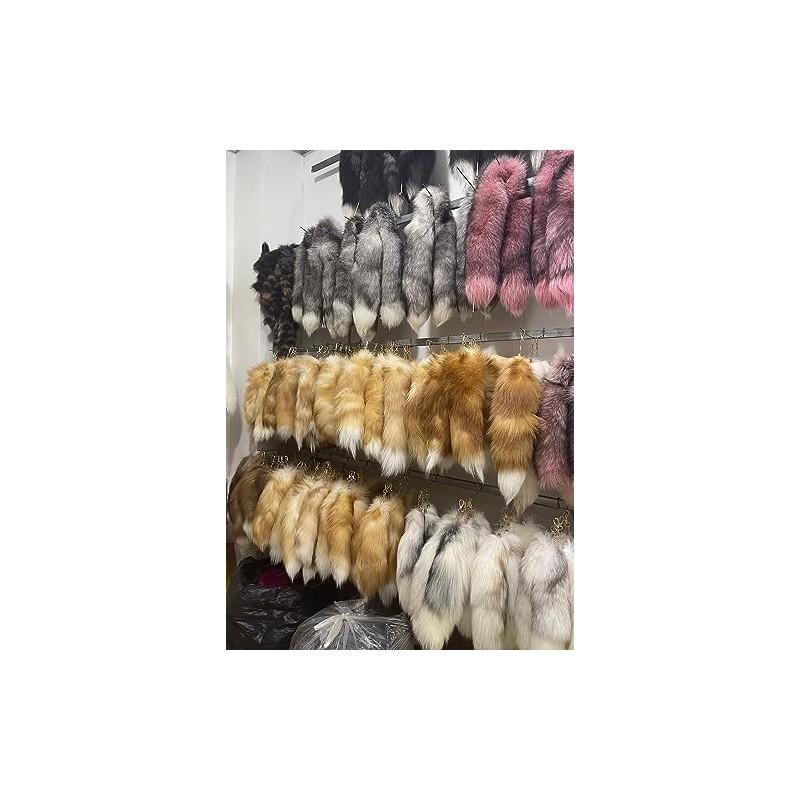 GorinsKani GorinsKani 3 Pcs Fluffy false Tail Cosplay Tail Handbag