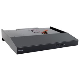 RecPro RV Stove Range Hood Vent | 22" Black | Low Profile | 12V | Charcoal Filter