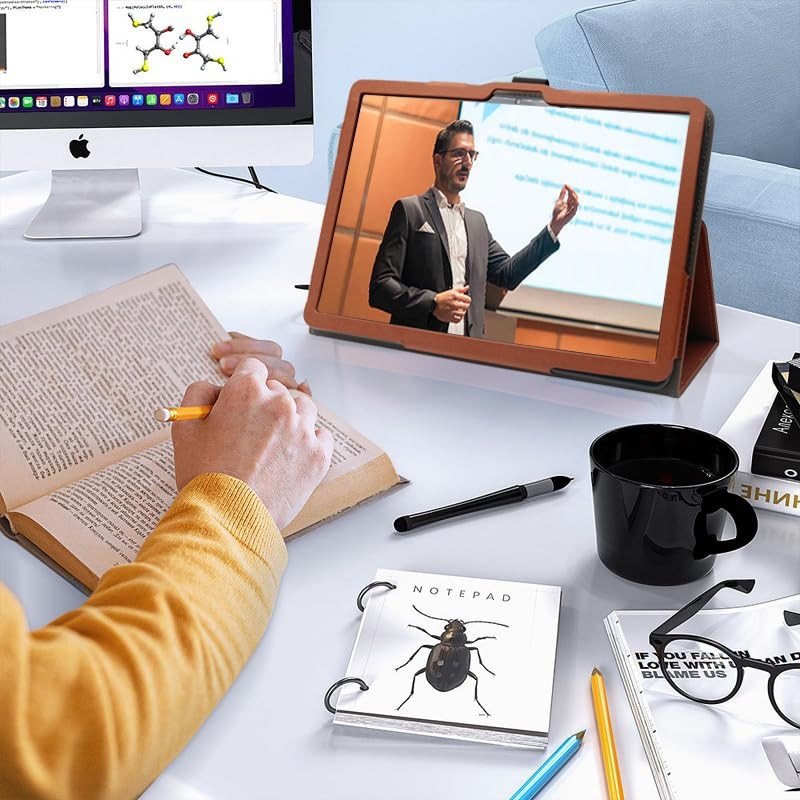 Case for Teclast T65 Max, Premium PU Leather Multi-Angle Stand
