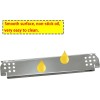 DwellWel Grill Heat Plates 6-Pack for Nexgrill 720-0830H, 720-0888, 720-0888N,