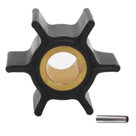 HeuroFosh 389576 Water Pump Impeller with Key for Johnson Evinrude OMC 4 4.5 5 6 8 HP Outboard Boat Motor Parts 433914 777822 18-3091