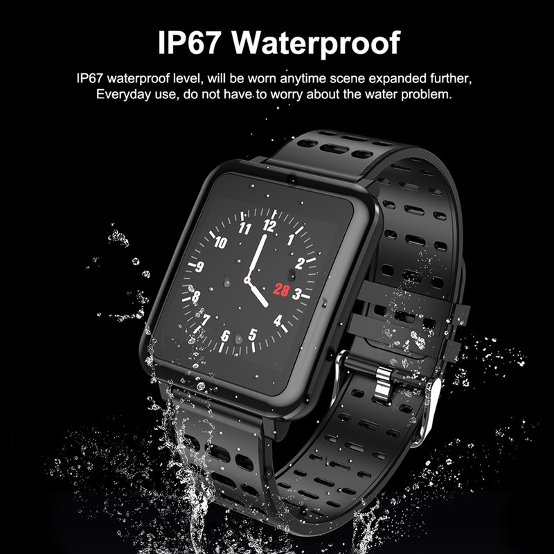 T2 Multifunctional Smart Wristband 1.3in Screen Heart Rate Monitor Fitness