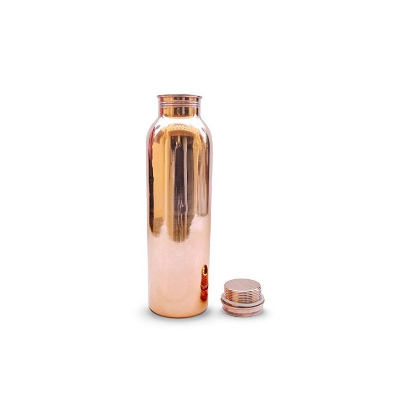 OSNICA 100% Pure Copper Water Bottle Ayurvedic Water Copper Bottle