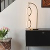 Brightech Nova Modern Table Lamp - Contemporary Arc Desk Lamp