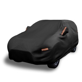 EzyShade 10-Layer SUV Car Cover Waterproof All Weather. See Vehicle Size-Chart for Accurate Fit. Outdoor Full Exterior Covers for Automobiles Car Tarp. Jeep Rav4 CRV. Black, Size S2 (See SizeChart)