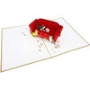 PopLife Cats Playing on Couch Pop Up Greeting Card 3D