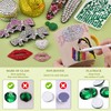 400PCS SS30/6mm Crystal Rhinestones (Emerald Green), Bedazzling Flatback Glass Rhinestones
