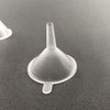 WELANGBN Small Funnel, 2inch Clear Plastic Mini Funnels for Science