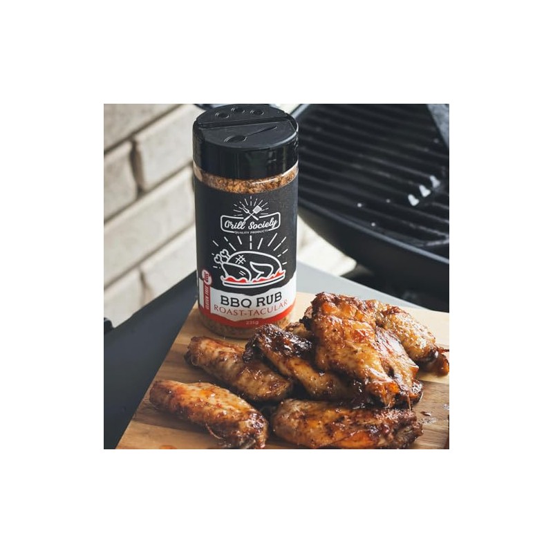 Grill Society Roast-tacular BBQ Rub, 235g – Ideal for Lamb,