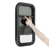 CRYBY Vertical Slider RV Window, Camper Trailer Teardrop RV Window