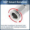 RATCHROLL Push to Connect Air Fittings 5/16" Female Thread Air