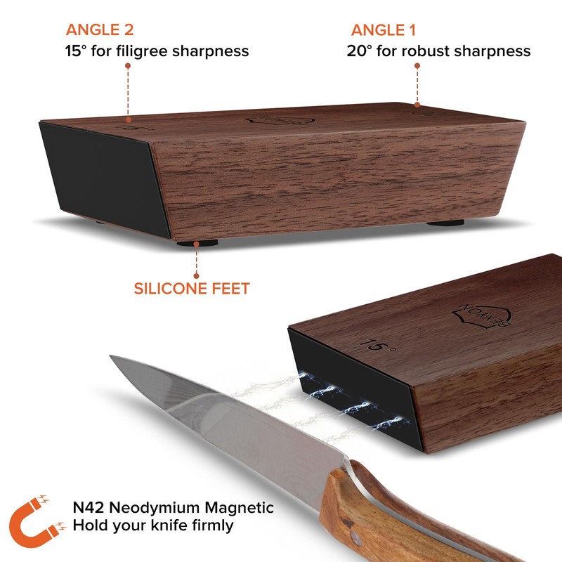 Rolling Knife Sharpener Kit, Roller Knife Sharpener with Industry Diamonds