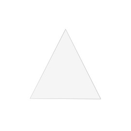 4 Pack Clear Acrylic 4" Blank Triangles Plexiglass Shapes 1/8" Thick DIY Arts Crafts Party Wedding and Event Decor by Marketing Holders