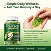 Govixed Soursop Gummies, 8500mg 20-in-1 Herbal Extracts for Overall Health-Enhancing,