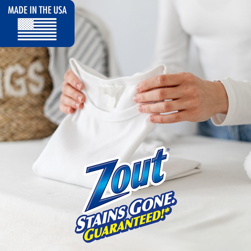 Zout Laundry Stain Remover Spray, Triple Enzyme Formula, 22 Ounce