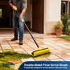 Yocada Double-Sided Floor Scrub Brush Triangle Brush Corner Crevice Cleaning