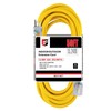 EP 50 ft Lighted Outdoor Extension Cord - 12/3 SJTW