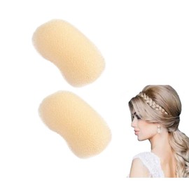 Erioctry 2Pcs Charming Bump It Up Hair Clip Bun Updo Hair Padding Pad Volume Inserts Hair Base Styling Clip Clamps Accessories Hair Increasing Tool for Women