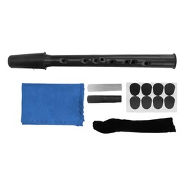 Pocket Saxophone Kit, Mini Sax Portable Woodwind Instrument with 2 Sentinel 1 Dental Pad 1 Wiping Cloth and Flannelette Carrying Bag, Woodwind Saxophone Instrument for Beginner (Red)