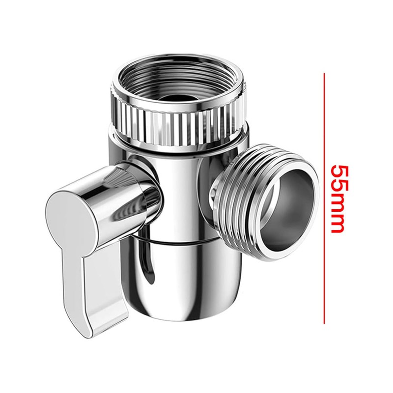 Laroal Three-Way Diverter Valve Tap Connector Suitable for M22 M24