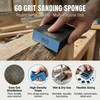 8 Pack Sanding Sponge Blocks,60 Grit Cuttable Washable Reusable Wet