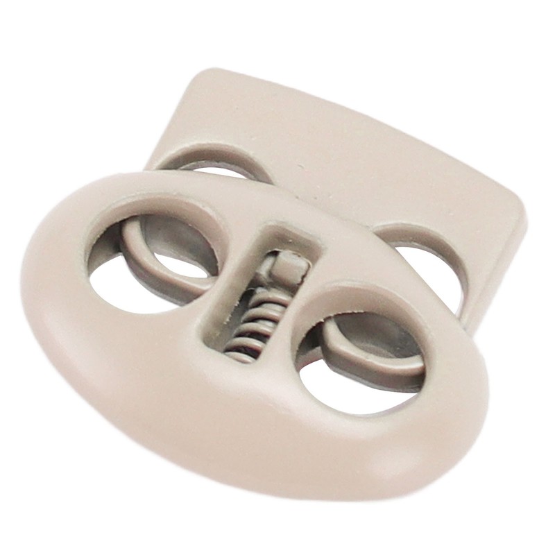 30PCS Metal Cord Locks End Spring Stop Toggle Stoppers Rustproof
