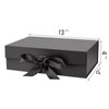 DaiJoob DaiJoob Large Black Gift Box with Lid for Presents