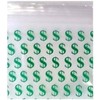 1000-1.25" x 1.25" 125125 Dollar Sign Zipper Lock Baggies Craft