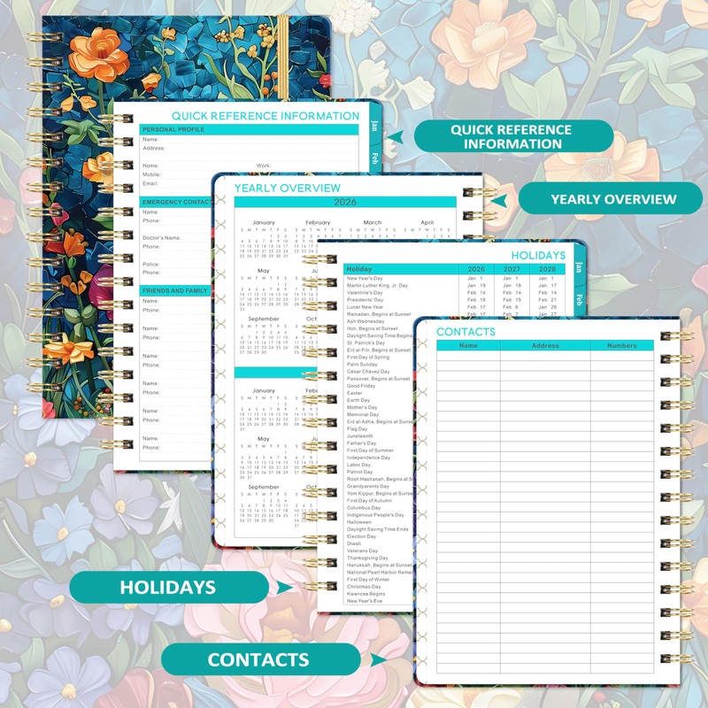 2026 Planner - JAN 2026 - DEC 2026, 2026 Planner