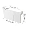 benefitbee 4pcs Langstroth Hive Bee Feeder - Dual Compartment 1.5L