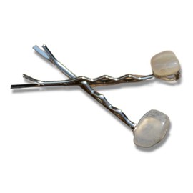 Moonstone Hair Pins (QTY of 2)