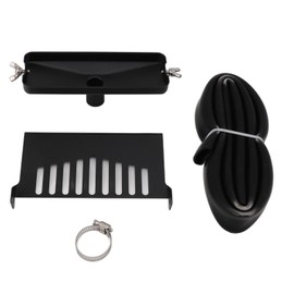 Rear Grease Drainage Funnel Stainless Steel Mesh Screen Blackstone Griddle Grease Gate for Home Use Strip Hole