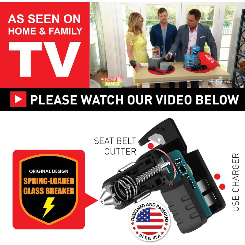 Ztylus Stinger Plus USB Emergency Escape EDC Tool: Life-Saving Rescue
