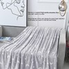 1.5x2m Luminous Blanket Double Side Flannel Star Moon Design Soft