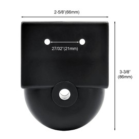 Timyrimy Garden Swing Plastic Fittings for RUS415M Living Accents 3 Person Cushion Swing(2PCS/CTN, Model: SPF013-A)
