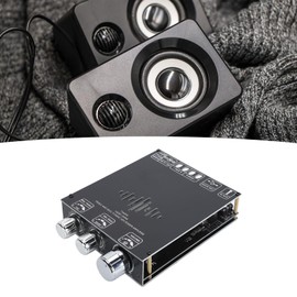 T160HS BT Power Amplifier Board, 160W*2 2.0 Channel Digital BT Amplifier Board with TDA7498E Chip, BT 5.1 AMP Board for DIY Speakers