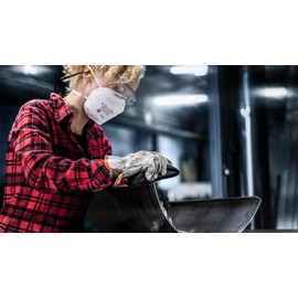 Bosch Professional Expert N880 Non-Woven Pads (for Sheet Steel, 115 x 140 mm, Coarse Fineness Grade, Hand Sanding Accessories), Pack of 2