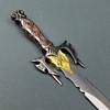 17" & 10" Fantasy Darkness Dagger. Fixed Blade Dagger. for