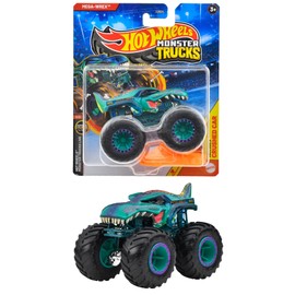 Hot Wheels JGR05 Monster Truck 1:64 Mega Rex Vehicle Toy Mini Car 3 Years Old Green