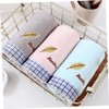 TOVINANNA Cotton Washcloth Face Towel Bath Towel Soft Absorbent Embroidered