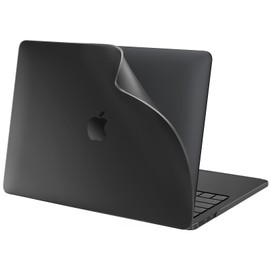 BlueSwan Soft Case Compatible with MacBook Pro 13 inch M2 M1 2024-2017 Release A2338 A2289 A2251 A2159 A1989 A1706 A1708,Shatterproof PP and Matte Anti-Fingerprint Protective Case, Matte Black