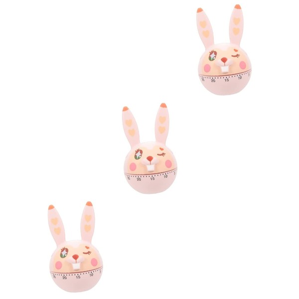 MAGICLULU Cute Bunny Mechanical Kitchen Timer Manual Countdown Timer for