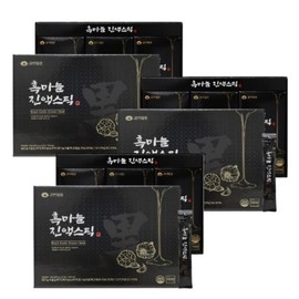 Goydamun Immune Strengthening Black Garlic Extract Stick 15g / 고이담은 면역강화 흑마늘진액스틱 15g x 30포 3개 90일분 흑마늘즙 부모님 선물 쇼핑백증정