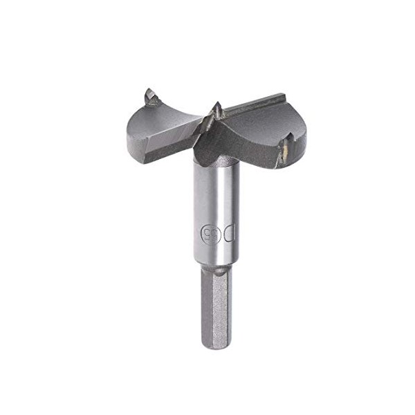 sourcing map Forstner Drill Bits 55mm, Tungsten Carbide Wood Hole